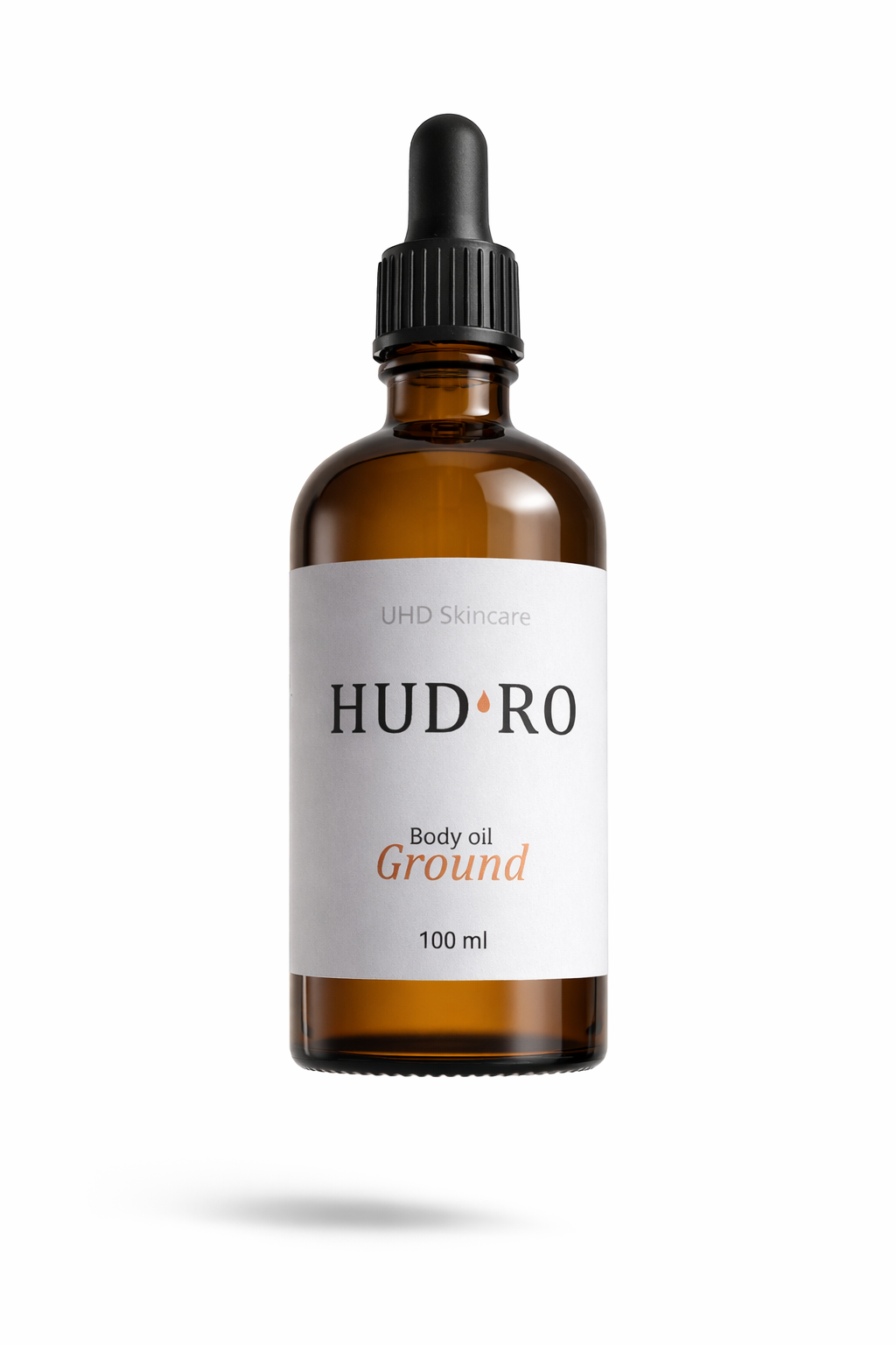 Hud·ro Ground Kropsolie 100 ml -      med beroligende  duft.