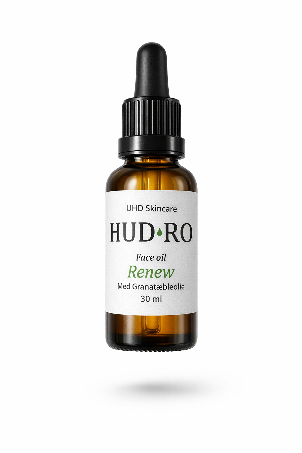 HUD•RO Renew -  Ansigtsolie  giver glød til træt hud (30 ml)