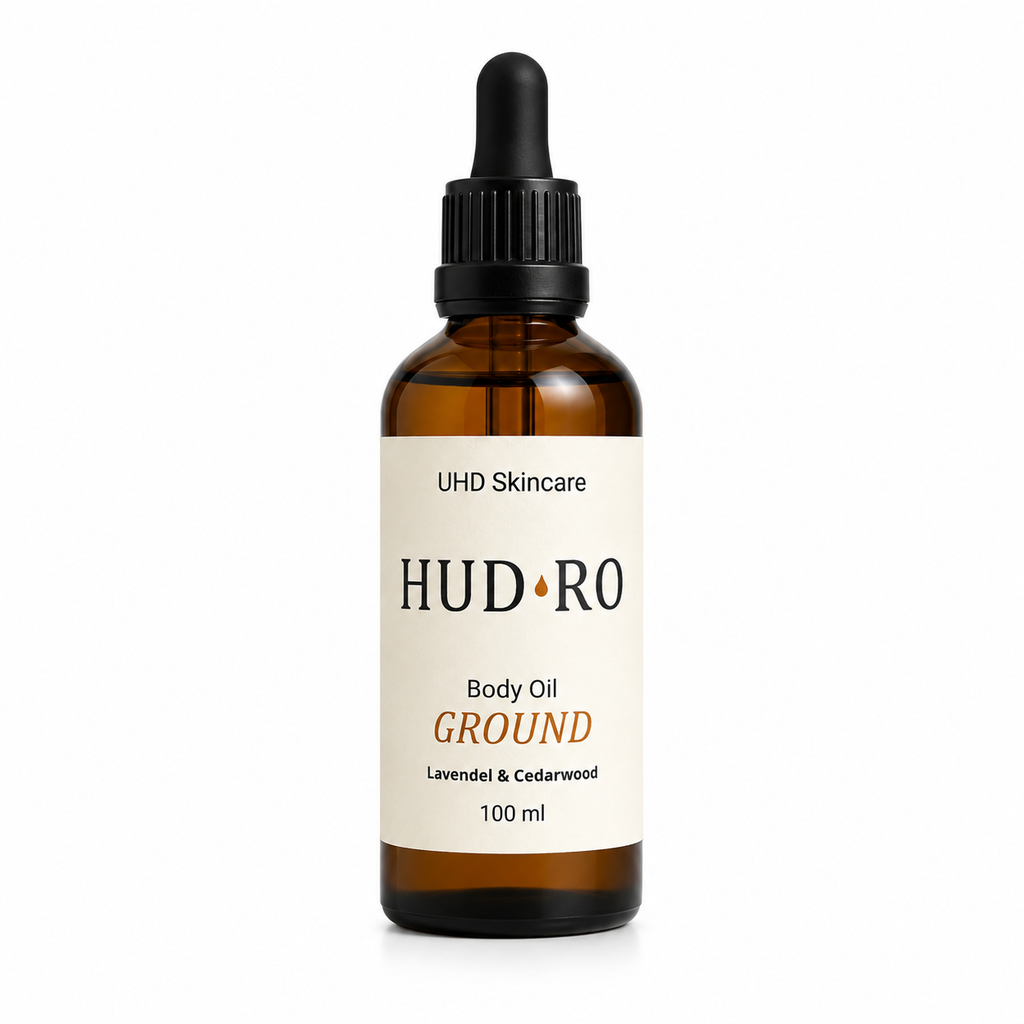 HUD·RO Ground – Kropsolie til tør og sensitiv hud