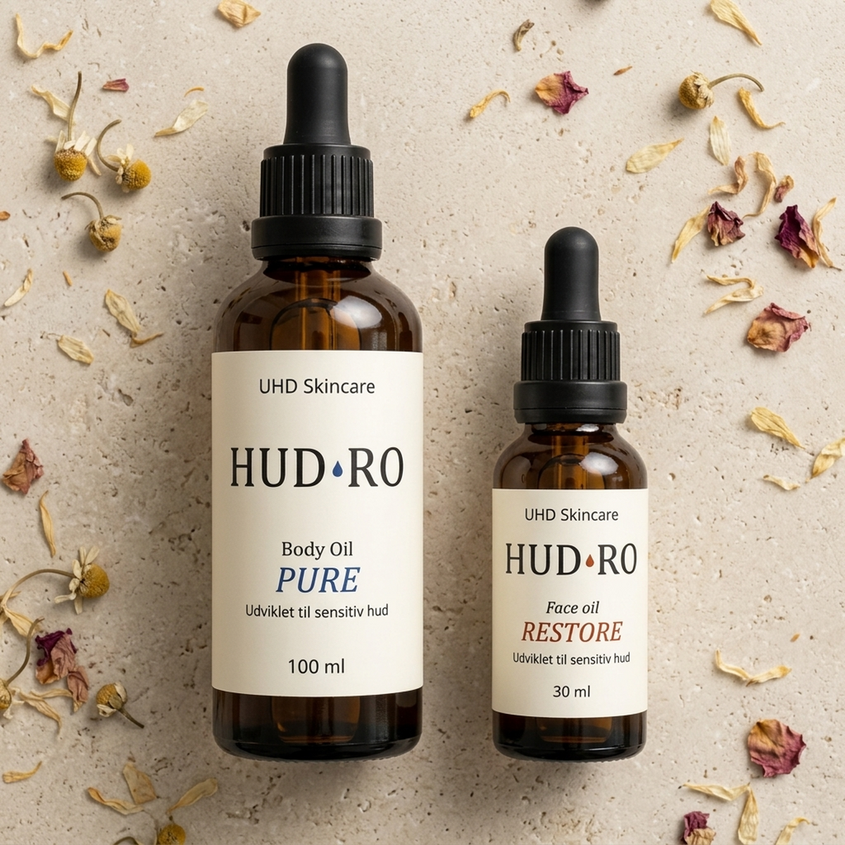 PURE & RESTORE Ritual – Komplet pleje til tør og sensitiv hud